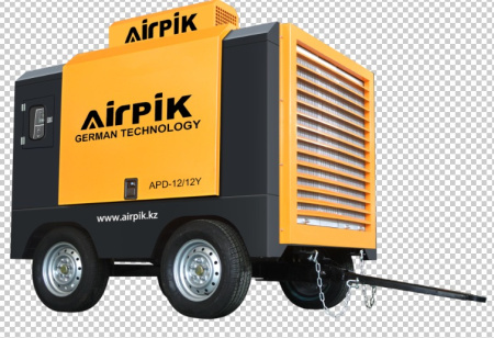 Купить Дизельный винтовой компрессор AirPIK APD-12/12Y (YUCHAI), 12 м³/мин, 118 кВт в интернет магазине L4.kz за 10 194 000 тг. с доставкой по Алматы и Казахстану